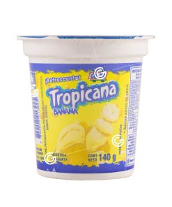 YOG. TROPICANA BANANA 140 CC