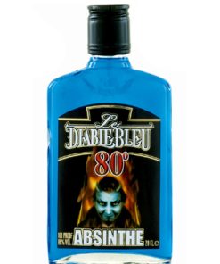 Petaca Absenta Diablo Azul 80 º 20 cl.