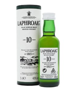 Miniatura Whisky Laproaigh 10 años 5 cl.