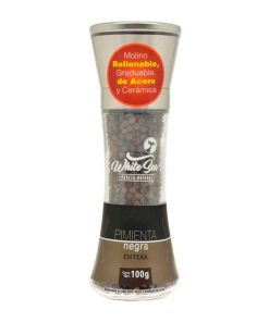Pimienta Negra con Molino, 100g